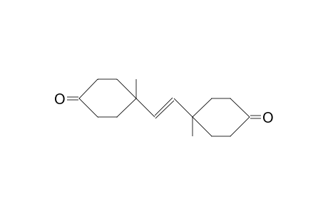 trans-1,2-Bis-(1-methyl-4-oxocyclohexyl)ethylene