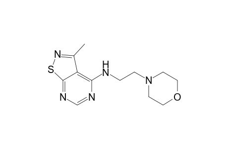 (3-methylisothiazolo[5,4-d]pyrimidin-4-yl)-(2-morpholinoethyl)amine