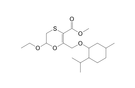6-Ethoxy-2-(2-isopropyl-5-methyl-cyclohexyloxymethyl)-5,6-dihydro-[1,4]oxathiine-3-carboxylic acid methyl ester