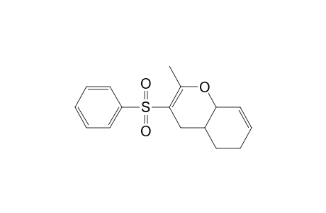 2-Methyl-3-(phenylsulfonyl)-4a,5,6,8a-tetrahydro-4H-chromene