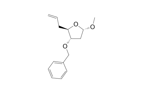 (2R,3S,5S)-2-ALLYL-3-(BENZYLOXY)-5-METHOXYTETRAHYDROFURAN