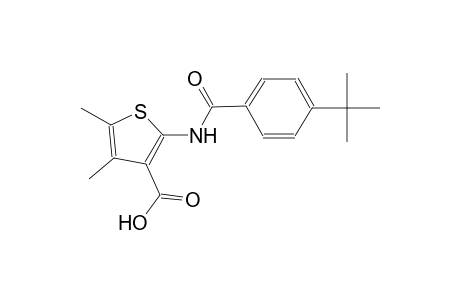 2-[(4-tert-butylbenzoyl)amino]-4,5-dimethyl-3-thiophenecarboxylic acid