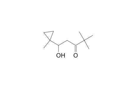 3-Pentanone, 1-hydroxy-4,4-dimethyl-1-(1-methylcyclopropyl)-