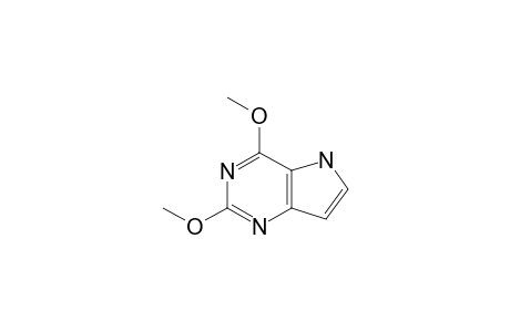 2,4-dimethoxy-5H-pyrrolo[2,3-e]pyrimidine