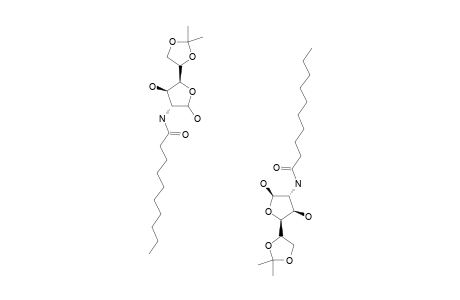 2-DECANOYLAMINO-2-DEOXY-5,6-O-ISOPROPYLIDENE-D-GLUCOFURANOSE;MIXTURE_OF_ISOMERS