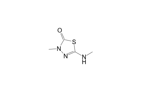 5-Methylamino-3-methyl-2-oxo-2,3-dihydro-1,3,4-thiadiazole