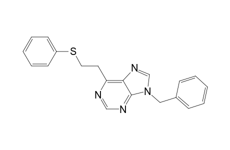 9-Benzyl-6-(phenylthioethyl)-9H-purine