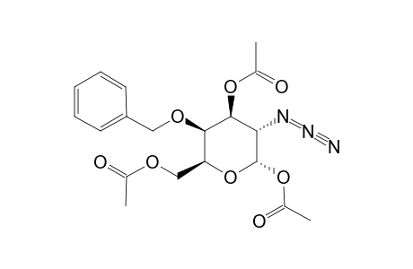 1,3,6-TRI-O-ACETYL-2-AZIDO-4-O-BENZYL-2-DEOXY-ALPHA-GALACTOPYRANOSE