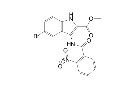 methyl 5-bromo-3-[(2-nitrobenzoyl)amino]-1H-indole-2-carboxylate