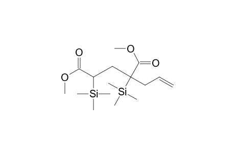 Dimethyl 2-(2-Propenyl)-2,4-bis(trimethylsilyl)pentanedioate