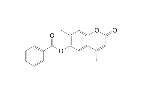(4,7-dimethyl-2-oxo-chromen-6-yl) benzoate