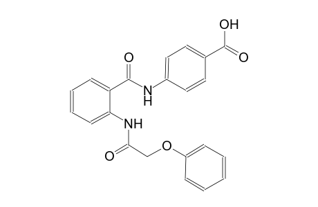 benzoic acid, 4-[[2-[(phenoxyacetyl)amino]benzoyl]amino]-