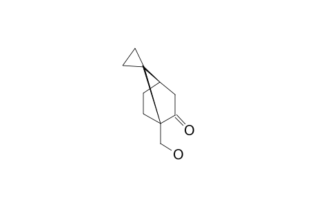 1-HYDROXYMETHYLSPIRO-(BICYCLO-[2.2.1]-HEPT-5-ENE-7,1'-CYCLOPROPANE)-2-ONE