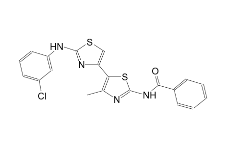 2-(5-{2-[(3-chlorophenyl)methyl]-1,3-thiazol-4-yl}-4-methyl-1,3-thiazol-2-yl)-1-phenylethan-1-one