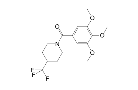 Piperidine, 4-trifluoromethyl-1-(3,4,5-trimethoxybenzoyl)-