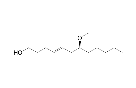 (4E,7S)-7-Methoxydodec-4-en-1-ol
