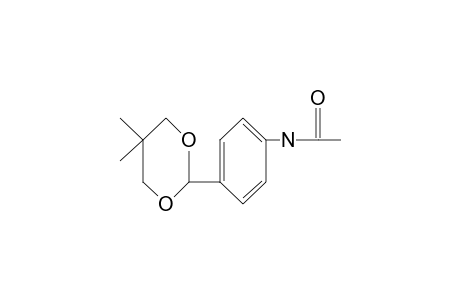 4'-(5,5-dimethyl-m-dioxan-2-yl)acetanilide