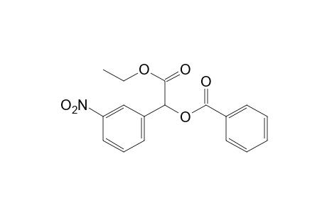 m-nitromandelic acid, ethyl ester, benzoate