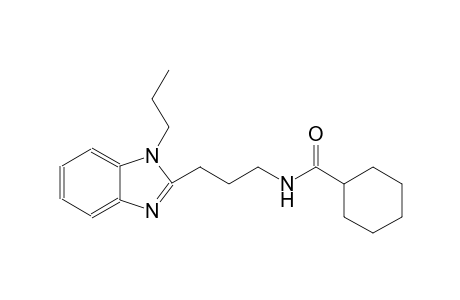 cyclohexanecarboxamide, N-[3-(1-propyl-1H-benzimidazol-2-yl)propyl]-