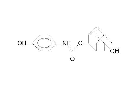N-(4-Hydroxy-phenyl)-carbamic acid, 7-hydroxy-2-adamantanyl ester