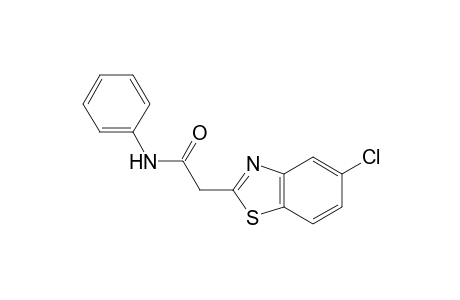 2-(5-Chlorobenzo[d]thiazol-2-yl)-N-phenylacetamide