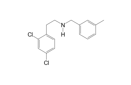 2-(2,4-Dichlorophenyl)-N-(3-methylbenzyl)ethan-1-amine