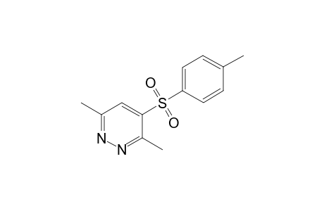 3,6-Dimethyl-4-[(4-methylphenyl)sulfonyl]pyridazine