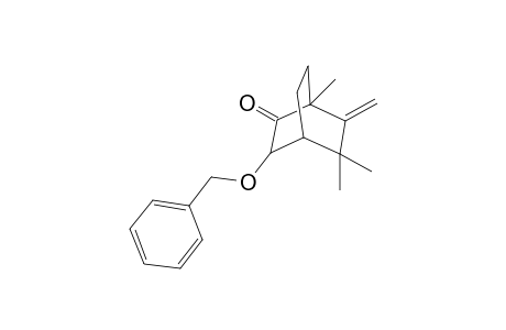 1,5,5-Trimethyl-6-methylene-3-(phenymethoxy)bicyclo[2.2.2]octan-2-one