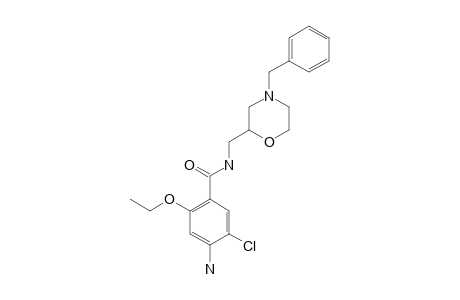 4-AMINO-5-CHLORO-2-ETHOXY-N-[[(4-BENZYL)-2-MORPHINYL]-METHYL]-BENZAMIDE;IMPURITY