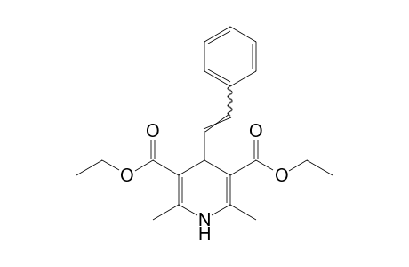 1,4-dihydro-2,6-dimethyl-4-styryl-3,5-pyridinedicarboxylic acid, diethyl ester
