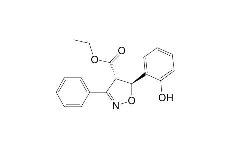 (4S,5S)-5-(2-hydroxyphenyl)-3-phenyl-2-isoxazoline-4-carboxylic acid ethyl ester