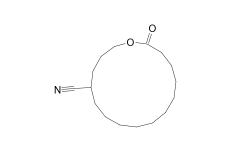 Oxacyclohexadecane-5-carbonitrile, 16-oxo-