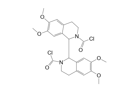 RAC-2,2'-DI-(CHLOROCARBONYL)-6,6',7,7'-TETRAMETHOXY-1,1'-BIS-(1,2,3,4-TETRAHYDROISOQUINOLINE)