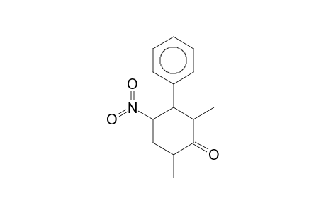 2,6-Dimethyl-4-nitro-3-phenyl-1-cyclohexanone