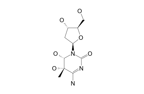 CIS-(5S,6S)-5,6-DIHYDROXY-5,6-DIHYDRO-5-METHYL-2'-DEOXYCYTIDINE