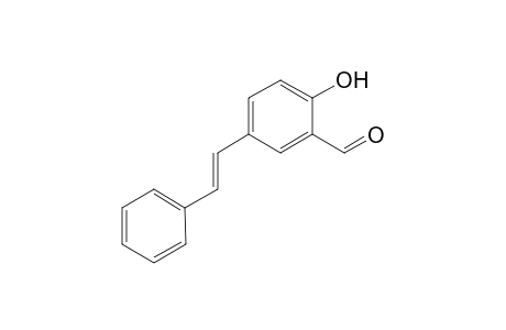 2-Hydroxy-5-[(E)-2-phenylethenyl]benzaldehyde