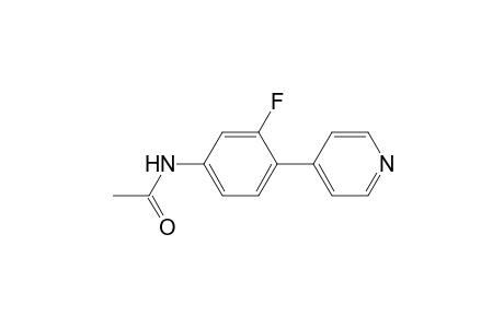 N-Acetyl-4-(4-pyridyl)-3-fluoroaniline