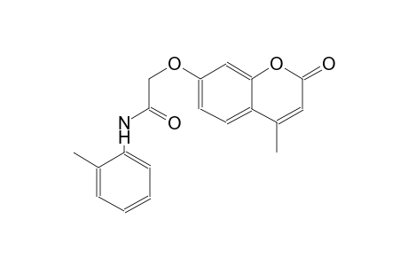 2-[(4-methyl-2-oxo-2H-chromen-7-yl)oxy]-N-(2-methylphenyl)acetamide