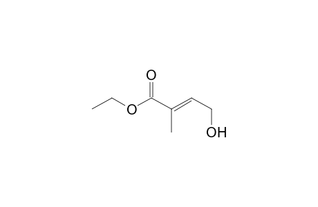 2-Butenoic acid, 4-hydroxy-2-methyl-, ethyl ester, (E)-