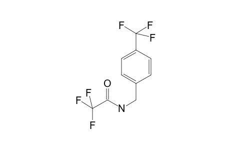 4-(Trifluoromethyl)benzylamine, N-trifluoroacetyl-