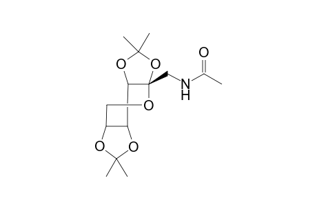 1-Acetamido-1-deoxy-2,3:4,5-di-O-isopropylidene-.beta.,D-fructopyranose