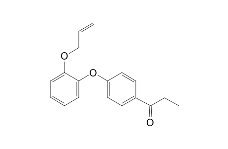 1-[4-(2-allyloxyphenoxy)phenyl]propan-1-one