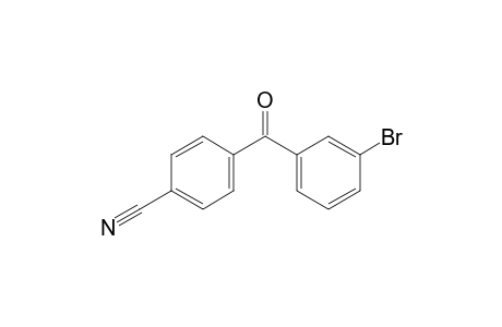 4-(3-Bromobenzoyl)benzonitrile