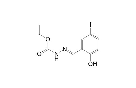 ethyl (2E)-2-(2-hydroxy-5-iodobenzylidene)hydrazinecarboxylate