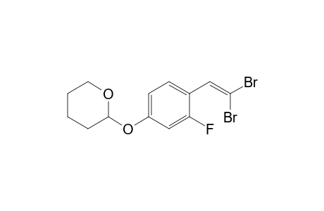 2-[4-(2,2-Dibromovinyl)-3-fluorophenoxy]tetrahydro-2H-pyran