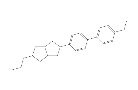 2-[4-(4-ethylphenyl)phenyl]-5-propyl-1,2,3,3a,4,5,6,6a-octahydropentalene