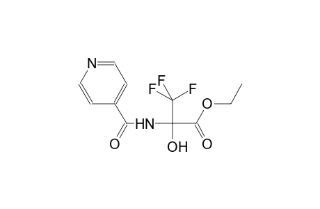 ethyl 3,3,3-trifluoro-2-hydroxy-2-(isonicotinoylamino)propanoate