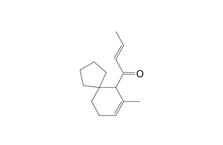 (E)-1-(7-methylspiro[4.5]dec-7-en-6-yl)but-2-en-1-one
