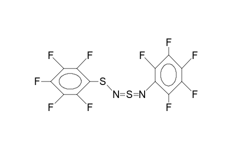 N-(Pentafluoro-phenyl)-N'-(pentafluor-phenylthio)-sulfurdiimide