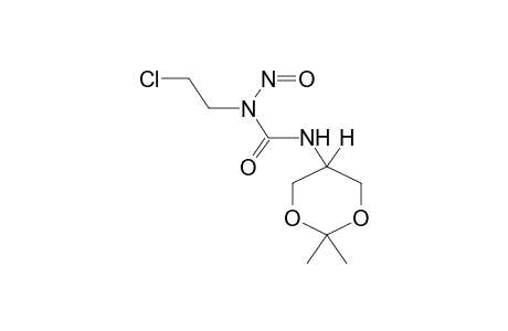 5-[3-(2-CHLOROETHYL)-3-NITROSOUREIDO]-2,2-DIMETHYL-1,3-DIOXANE